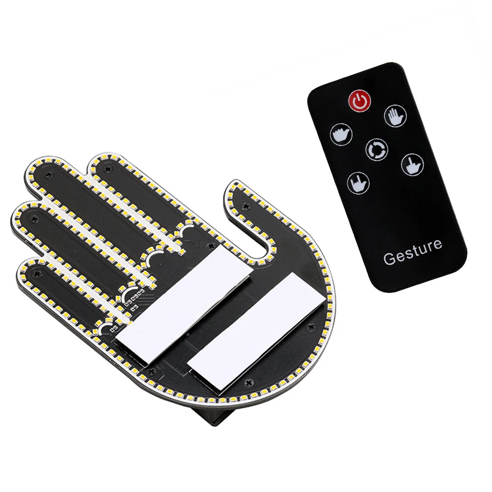 Funny Hand Gesture LED Light